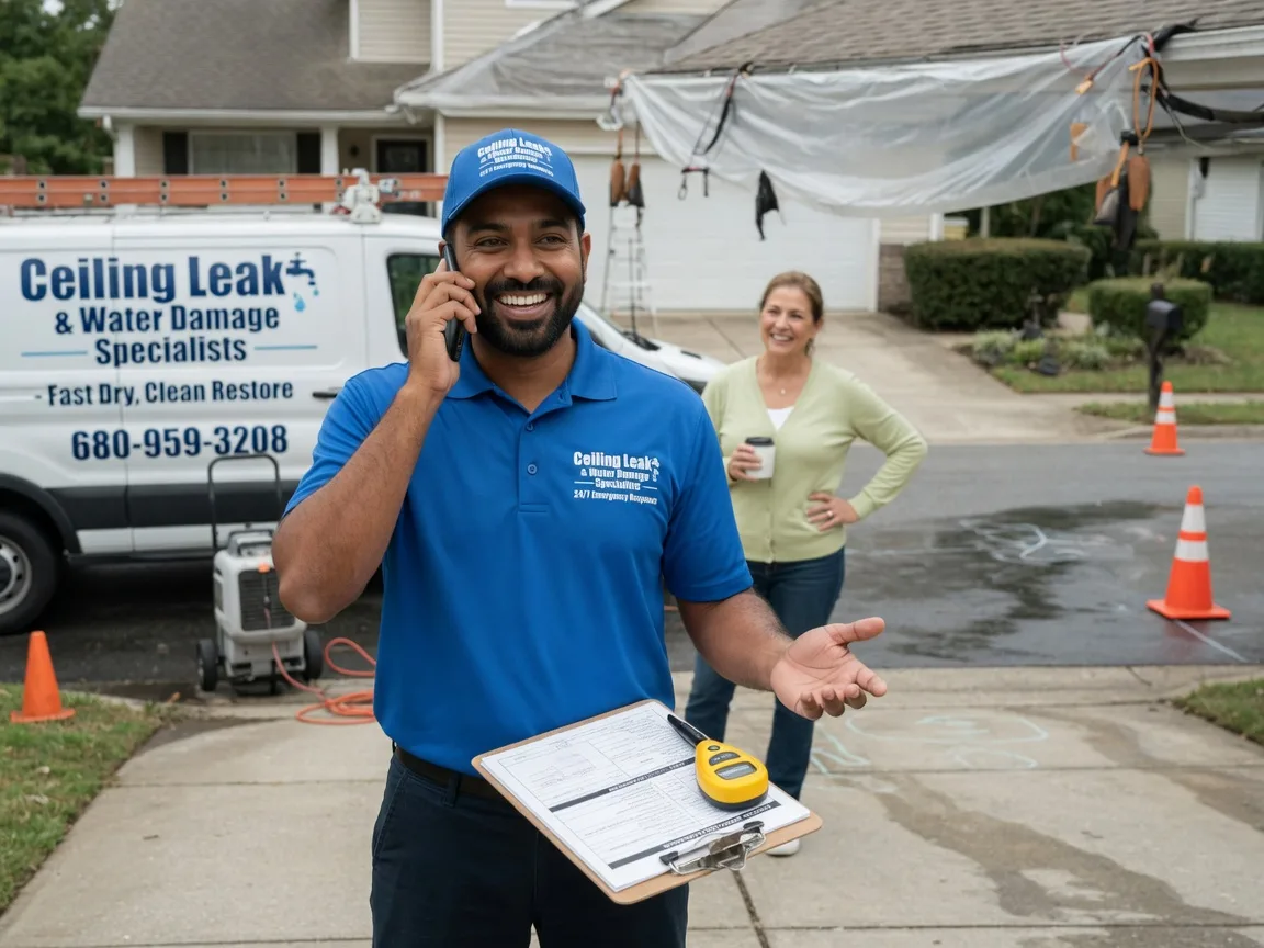 Ceiling Leak Cleanup Donald, OR FAQs